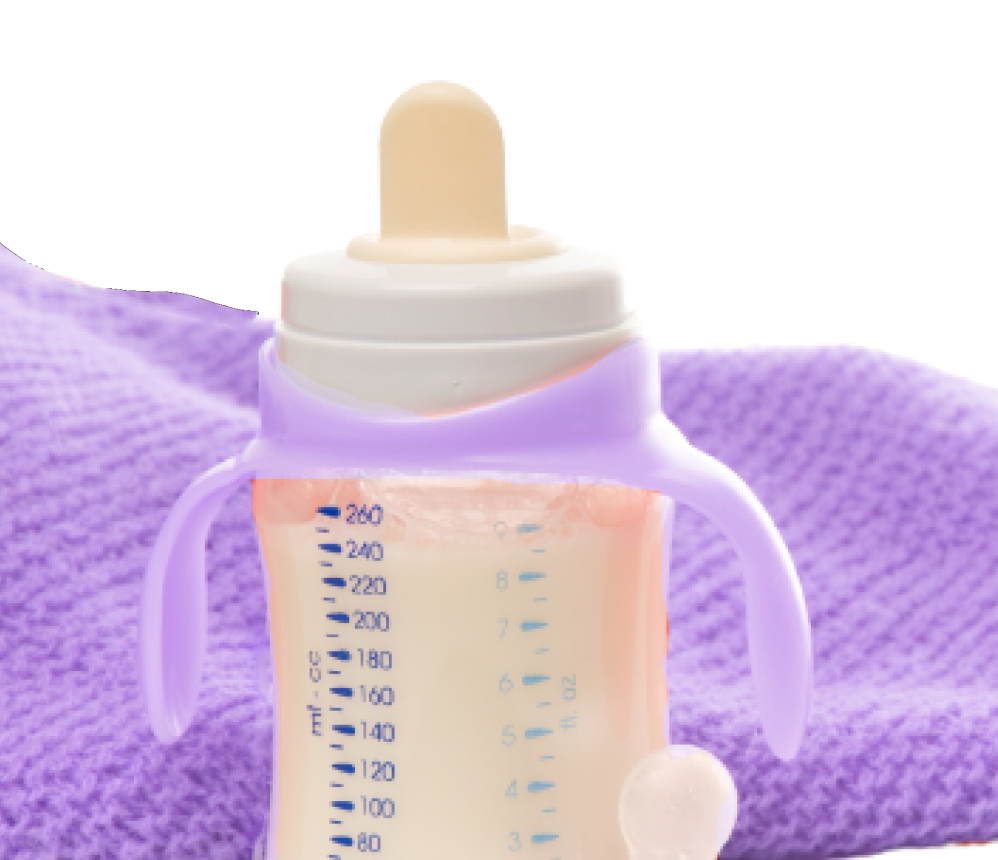 Baby Milk Bottle with Handle