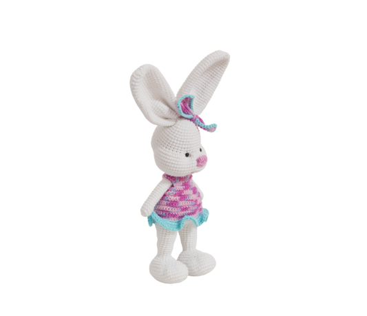 Crochet Bunny with a Bow