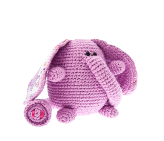 Crochet Round Elephant