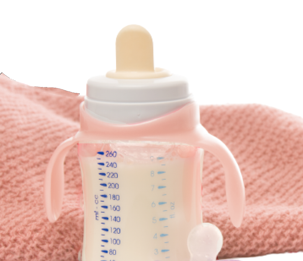 Baby Milk Bottle with Handle