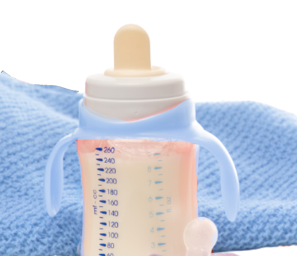 Baby Milk Bottle with Handle