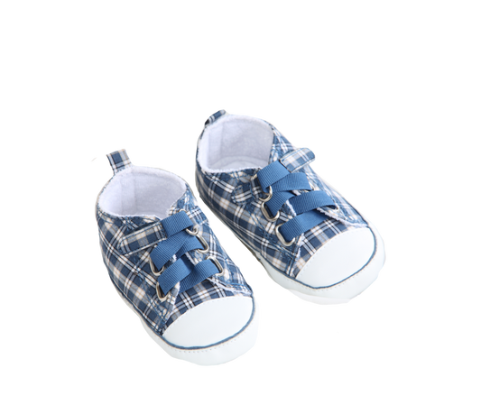 Chequered Canvas Shoes