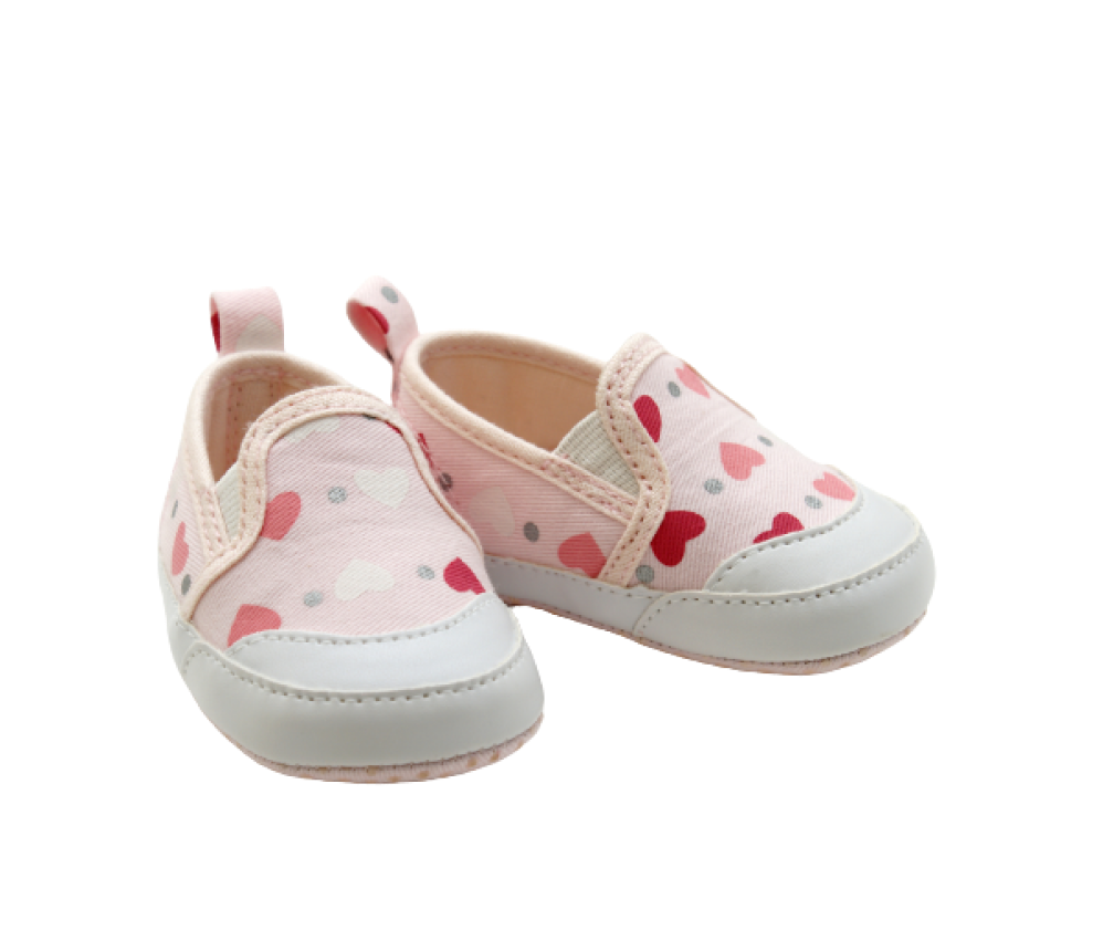 Hearts Slip-on Shoes