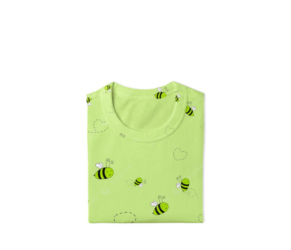 Honeybee Printed Round neck T-shirt