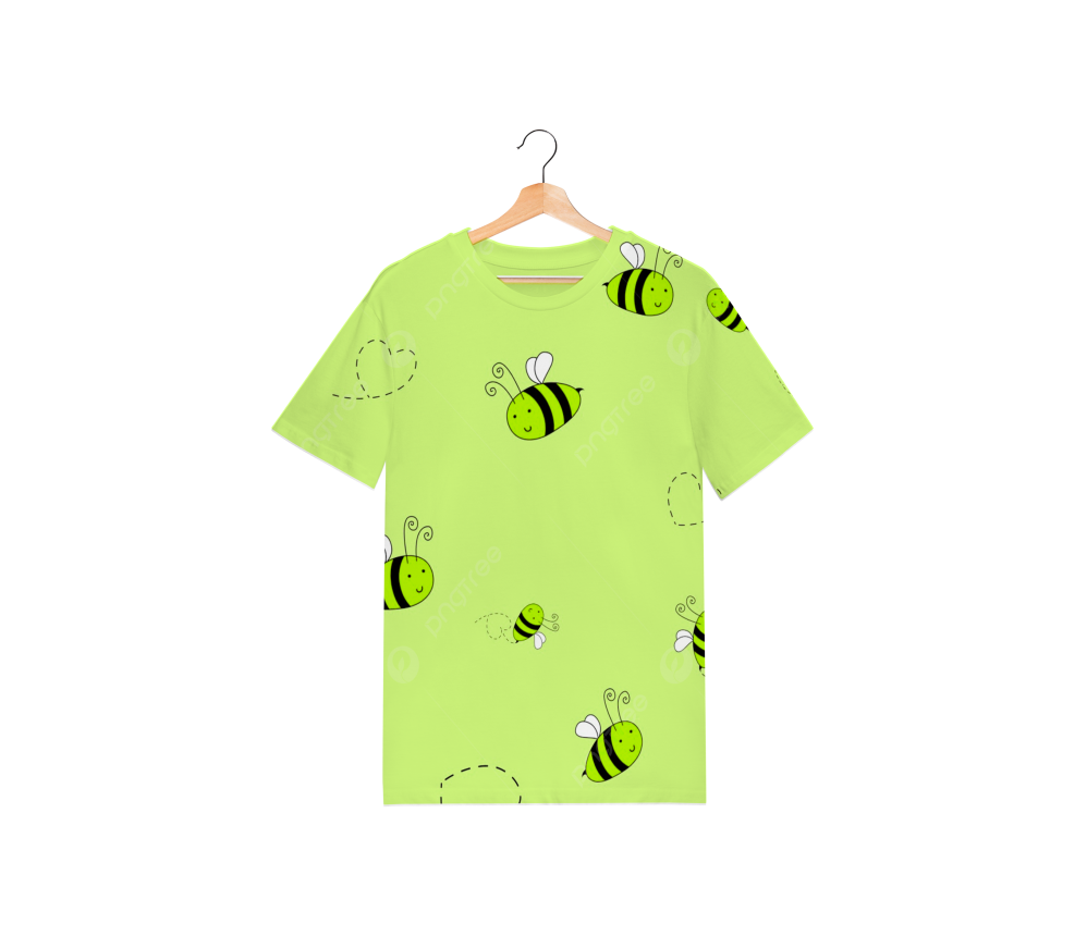 Honeybee Printed Round neck T-shirt